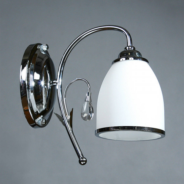 Бра с одним рожком MA 02640W/001 Chrome Brizzi Бра с одним рожком MA 02640W/001 Chrome Brizzi